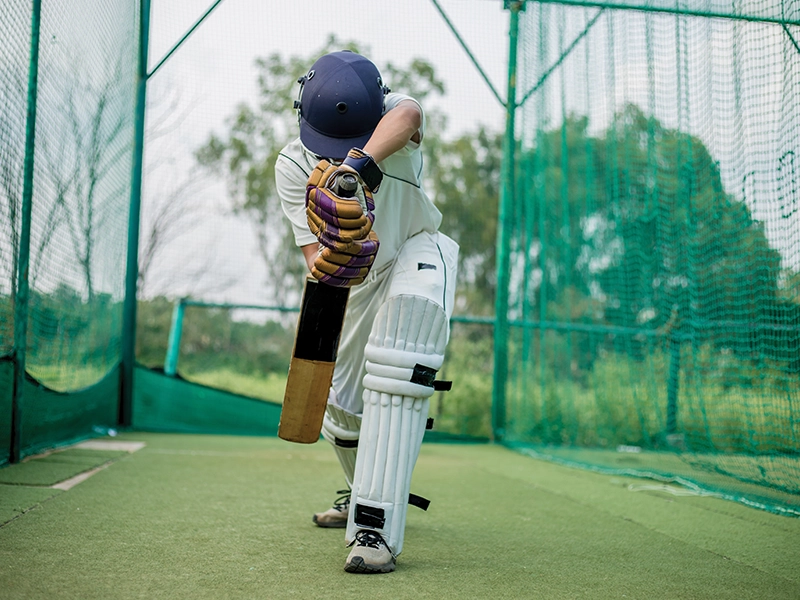 Cricket practice facilities at Kalpataru Vian Andheri Lokhandwala