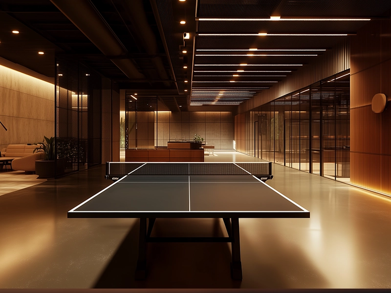 Indoor games zone at Kalpataru Vian Andheri Lokhandwala